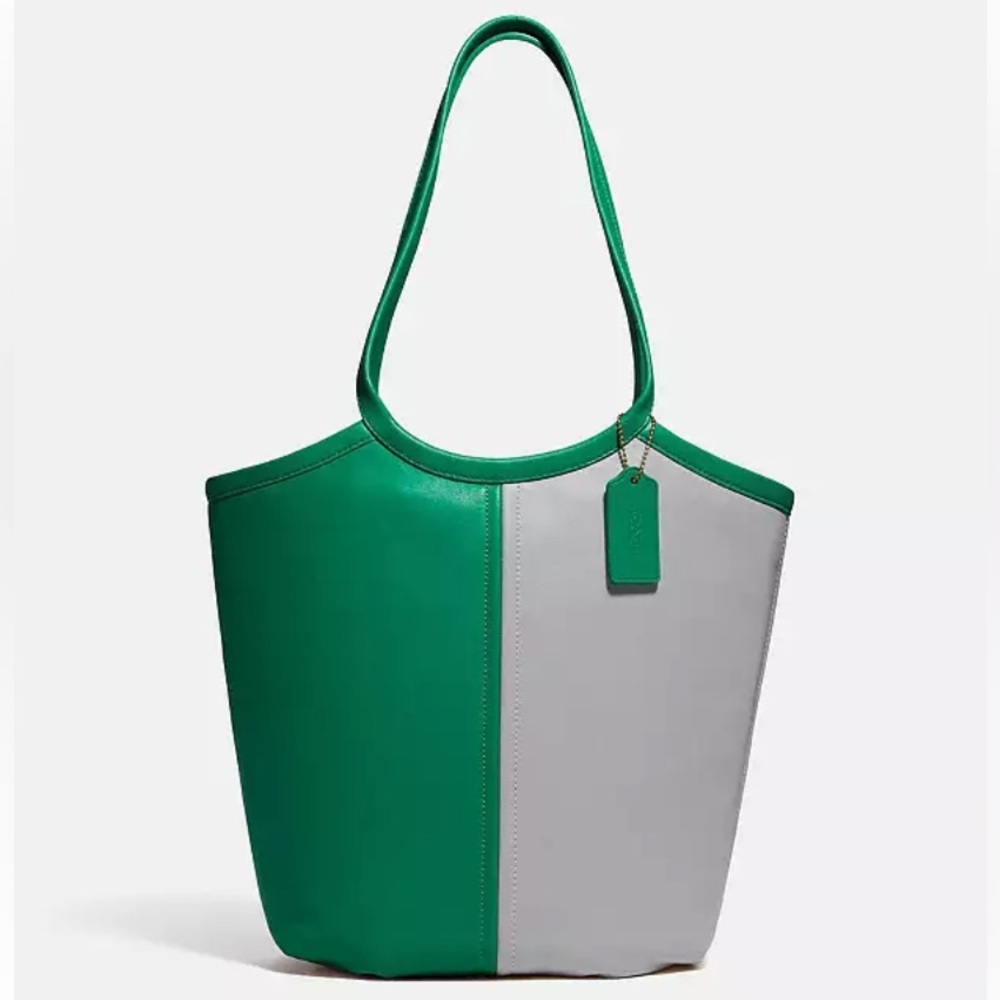 Coach Bea leather tote in ColorBlock